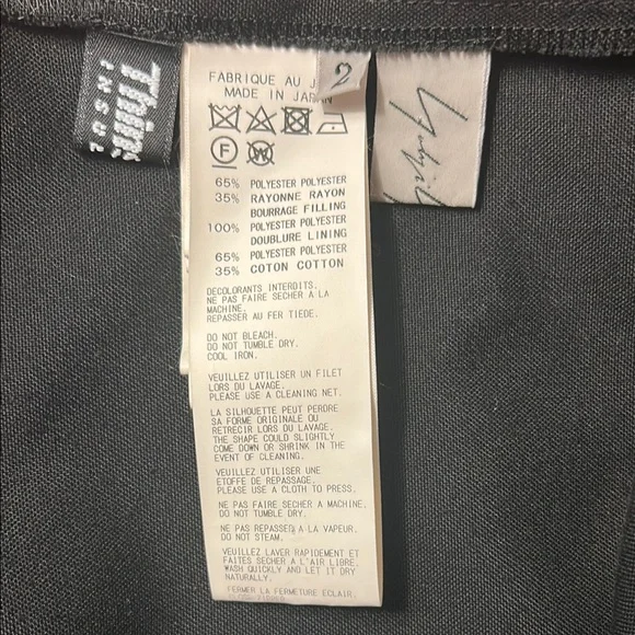 Yohji Yamamoto Gathered Dress